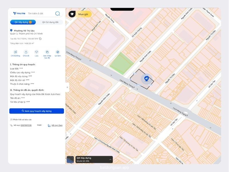 Meey Map – Tra cứu bản đồ quy hoạch trực tuyến