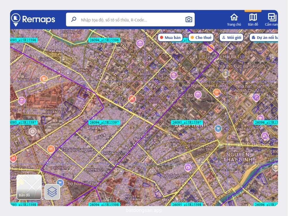 Remaps – Nền tảng tra cứu kết hợp mạng xã hội bất động sản